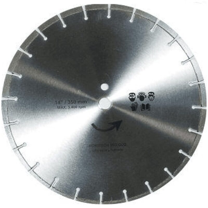 DISCO DIAMANTADO HORMIGÓN. ANTIGUO y CONCRETO 14"